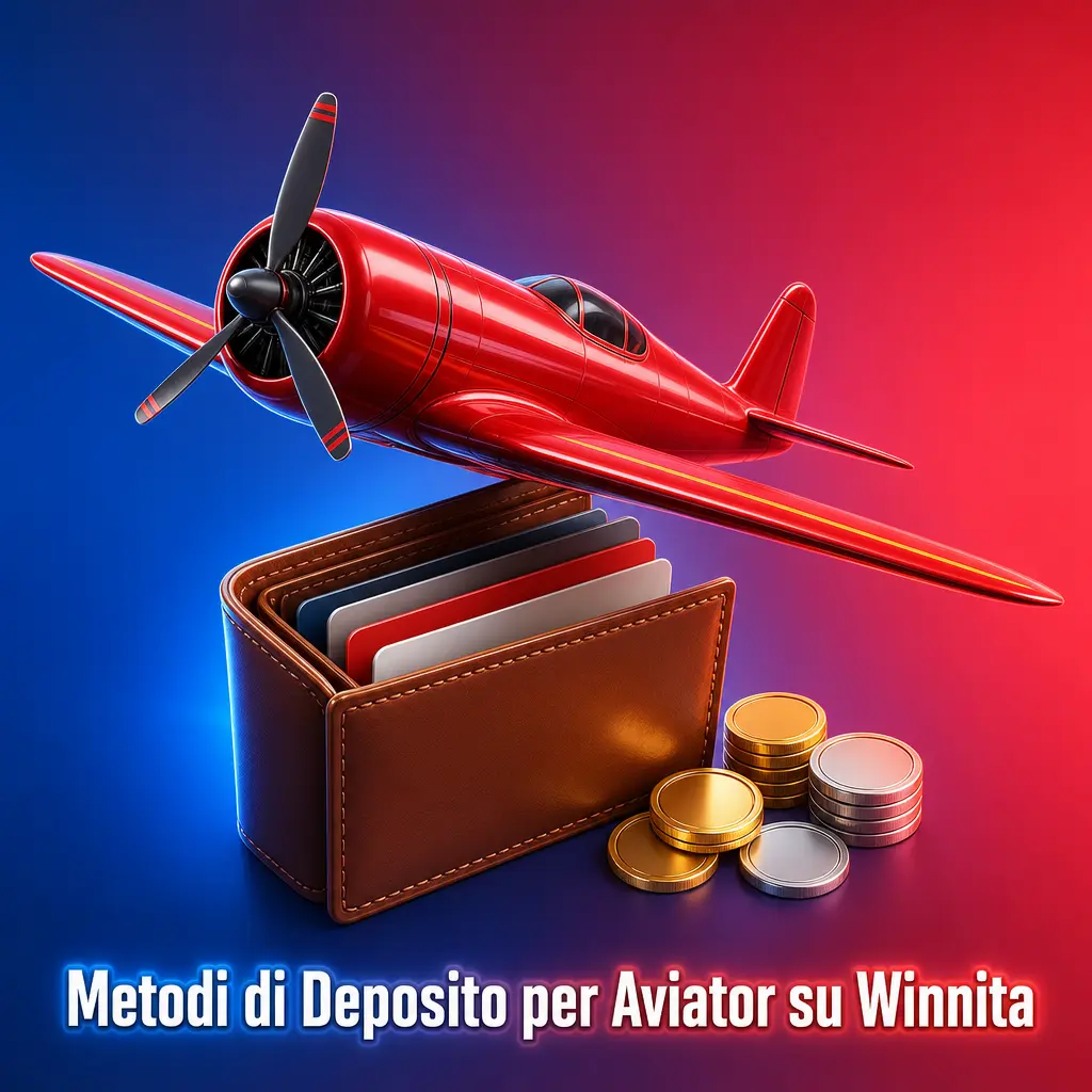 Metodi di deposito su Winnita per Aviator: carte, portafogli digitali e criptovalute per utenti italiani