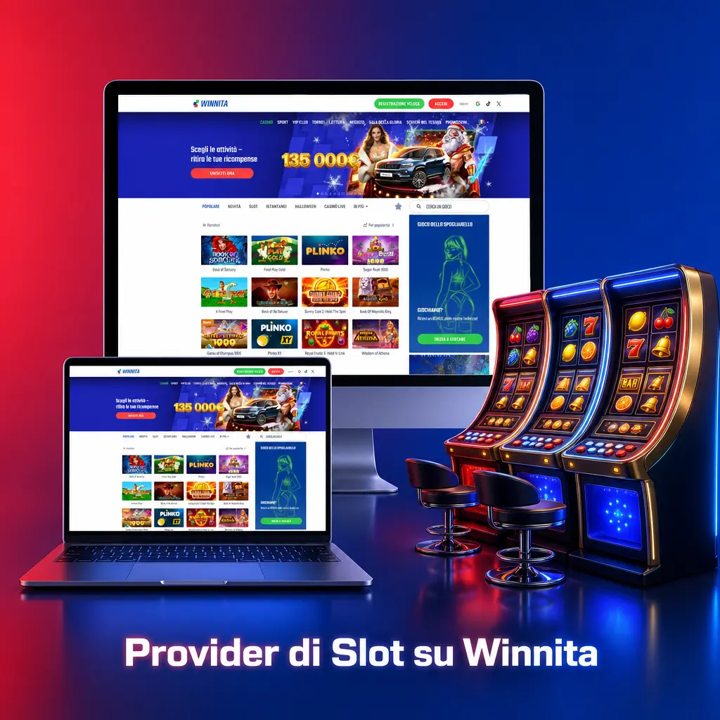 Logo dei principali provider di slot su Winnita tra cui Pragmatic Play, NetEnt e Microgaming