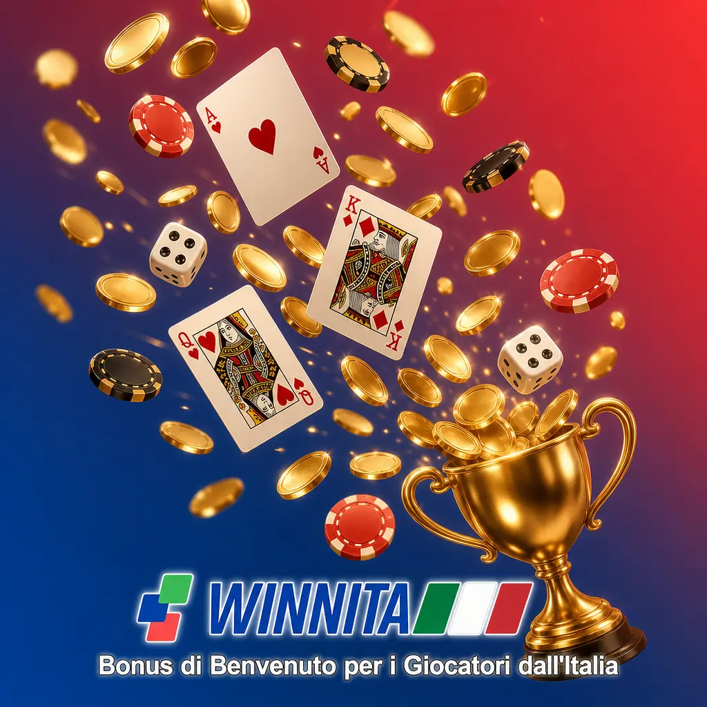 Pacchetto di benvenuto Winnita fino a 3000 EUR e 450 Free Spin per nuovi giocatori italiani