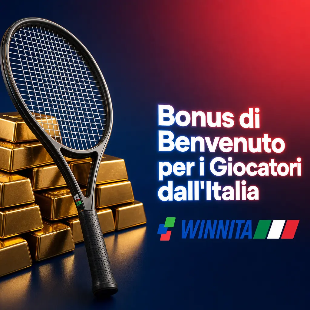 Bonus di benvenuto Winnita per italiani: fino a 3000 EUR e 450 Free Spin su casino e scommesse sportive