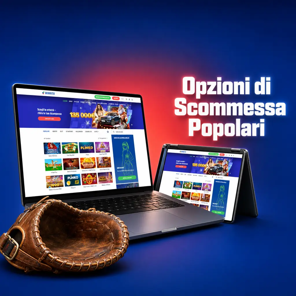 Opzioni di scommessa su Winnita: live, pre-match, multipla e sistema per tutti i giocatori